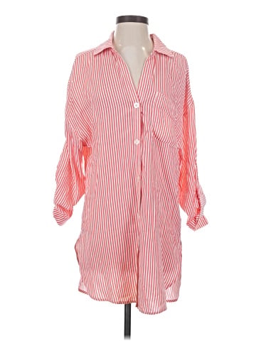 Anne Cole 3/4 Sleeve Button-Down Shirt (view 1)