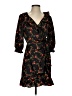 Topshop 100% Polyester Black Casual Dress Size 4 - photo 1