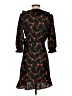Topshop 100% Polyester Black Casual Dress Size 4 - photo 2
