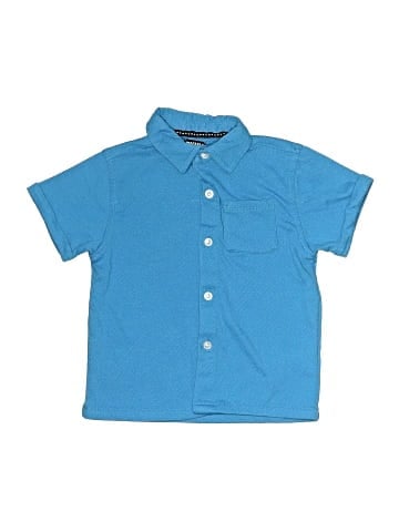 DKNY Short Sleeve Button-Down Shirt (view 1)