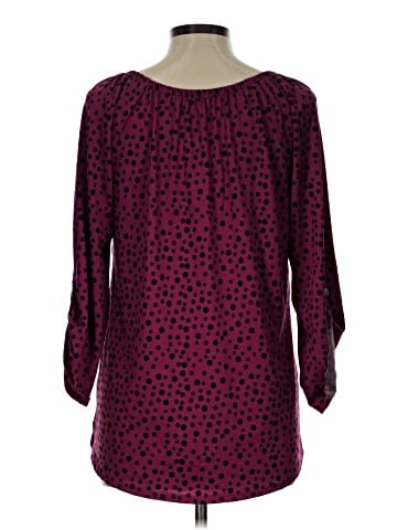 Notations 3/4 Sleeve Blouse (view 2)