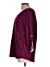 Notations Polka Dots Purple 3/4 Sleeve Blouse Size L - photo 5