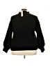 Aqua Solid Black Turtleneck Sweater Size 3X - photo 2