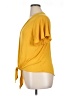 Green Envelope Yellow Short Sleeve Top Size 1X - photo 5
