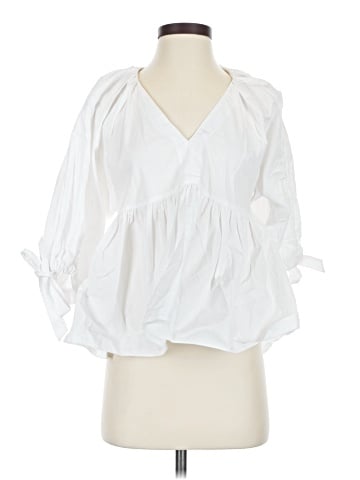 3.1 Phillip Lim 3/4 Sleeve Blouse (view 1)