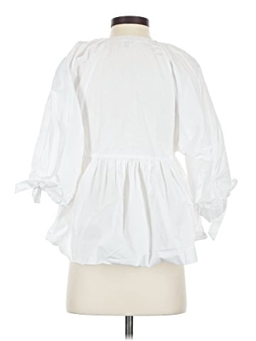 3.1 Phillip Lim 3/4 Sleeve Blouse (view 2)