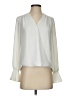 American Eagle Outfitters 100% Polyester Ivory Long Sleeve Blouse Size XS - photo 1