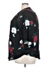 Torrid 100% Polyester Floral Black 3/4 Sleeve Blouse Size 3X Plus (3) - photo 5