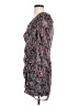 Aqua Paisley Blue Casual Dress Size S - photo 5