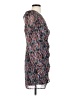 Aqua Paisley Blue Casual Dress Size S - photo 4