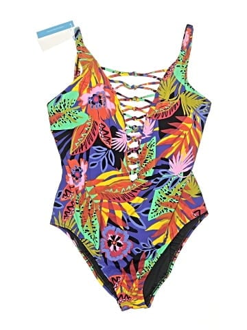 Bleu One Piece Swimsuit (view 1)