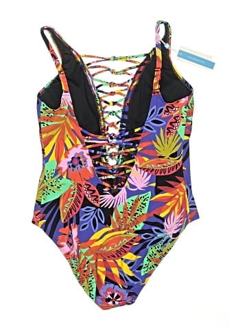 Bleu One Piece Swimsuit (view 2)