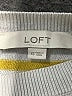 Ann Taylor LOFT Stripes Yellow Turtleneck Sweater Size XS - photo 7