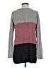Red Lolly Color Block Gray Pullover Sweater Size S - photo 2