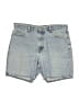 Pinq Authentic Denim Blue Denim Shorts Size 36 waist - photo 1