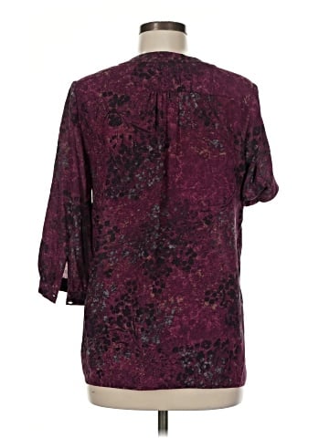 Banana Republic 3/4 Sleeve Silk Top (view 2)
