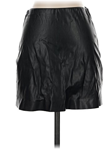 Shinestar Faux Leather Skirt (view 1)