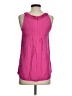 Aysha 100% Silk Pink Sleeveless Silk Top Size 2 - photo 2