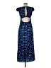Unbranded Polka Dots Blue Casual Dress Size M - photo 2