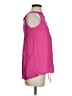 Aysha 100% Silk Pink Sleeveless Silk Top Size 2 - photo 4