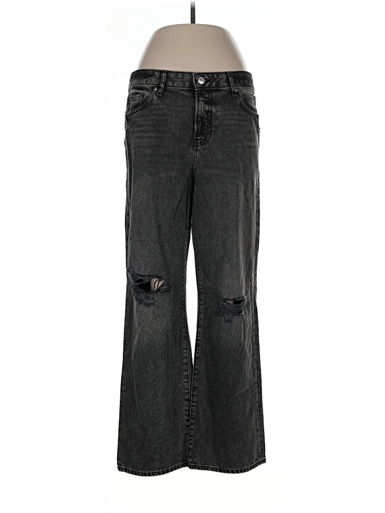 Pre-owned Express Jeans In Gray