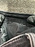 Zara Chevron-herringbone Black Jeans Size 6 - photo 5