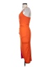 Shein Color Block Orange Cocktail Dress Size XS - photo 5