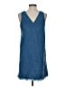 Old Navy Blue Casual Dress Size XS - photo 2