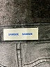Samsoe Samsoe Chevron-herringbone Black Gray Jeans Size 27 waist - photo 7