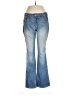 Faded Glory Hearts Blue Jeans Size 12 - photo 1