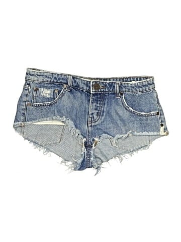 ONE X ONETEASPOON Denim Shorts (view 1)
