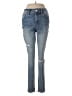 Express Hearts Blue Jeans Size 6R - photo 1