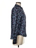 J.Crew Animal Print Blue Long Sleeve Blouse Size M - photo 4