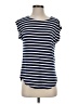 Green Envelope Blue Short Sleeve Top Size XS - photo 1