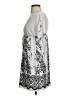 Paradise Paisley Gray Casual Dress Size S - photo 5
