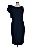 JS Collections Solid Blue Cocktail Dress Size 16 - photo 1