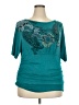ING Teal Long Sleeve Top Size 3X - photo 1