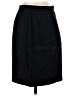 J.Crew 100% Wool Solid Black Wool Skirt Size 2 - photo 1