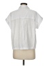 Time and Tru White Short Sleeve Blouse Size 8 - 10 - photo 2