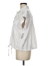 Time and Tru White Short Sleeve Blouse Size 8 - 10 - photo 6