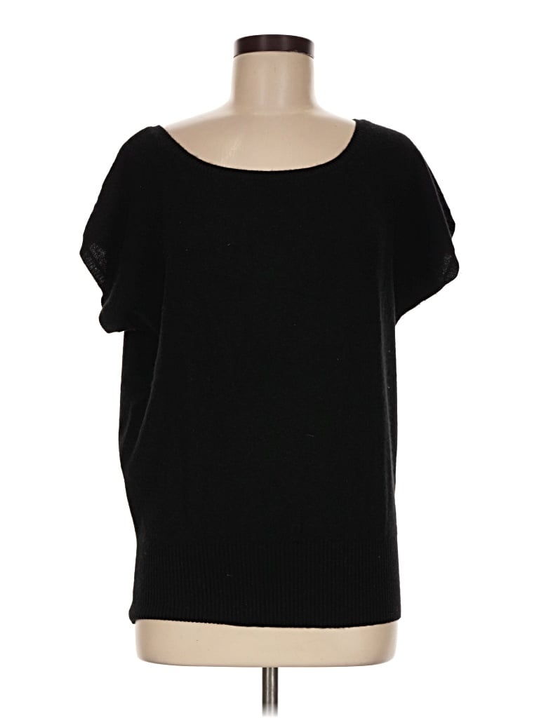 Pre-owned Vince Poncho In Black
