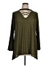 Miracle Berry Green Long Sleeve Top Size 1X - photo 1