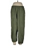 On 34th Solid Green Cargo Pants Size L - photo 1