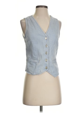 Topshop Sleeveless Button-Down Shirt (view 1)