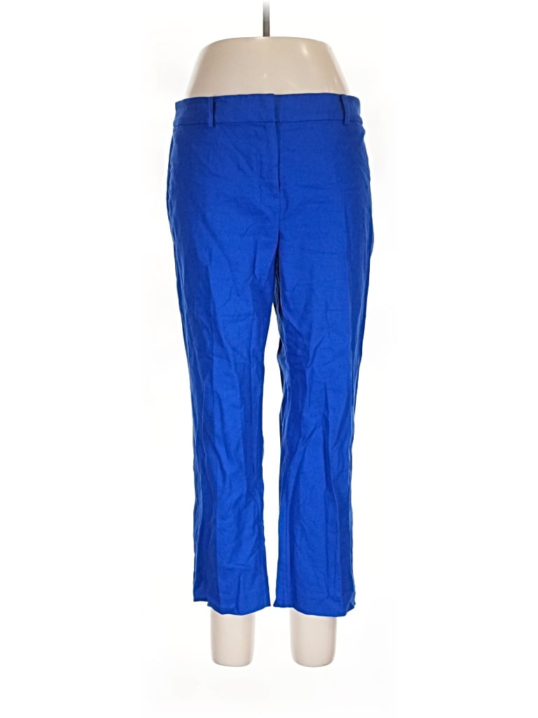 Pre-owned Ann Taylor Loft Dress Pants In Blue