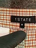1.State Plaid Brown Dress Pants Size 8 - photo 7