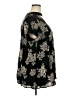 Torrid Floral Black Short Sleeve Blouse Size 2X Plus (2) - photo 4