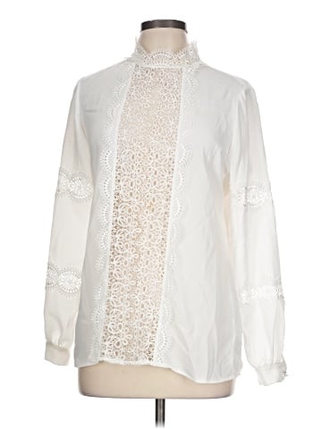 Anne Fontaine Long Sleeve Blouse (view 1)