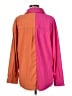 Jess Lea Color Block Pink Orange Blazer Size M - photo 2