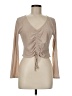 Assorted Brands Tan Long Sleeve Top Size M - photo 1